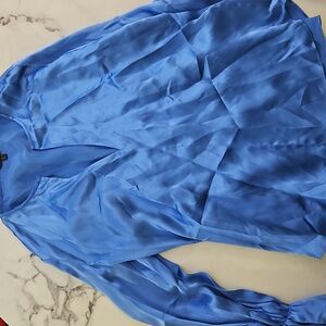 Massimo Dutti Blue Long Sleeve